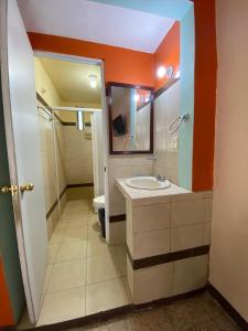 Koupelna v ubytování Casa Magro depto 1er piso para 6