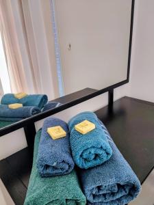 Postel nebo postele na pokoji v ubytování Sunny Paphos