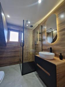 Koupelna v ubytování Domki góralskie Sabałecka II + 10 fotografií