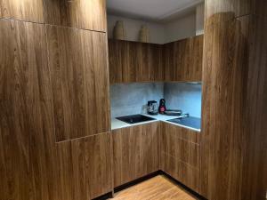 Kuchyň nebo kuchyňský kout v ubytování Canteras Aqua Essence - Private Pool & Beach