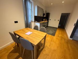 Kuchyň nebo kuchyňský kout v ubytování Rosenbalkon + 6 fotografií