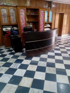 Ο χώρος του λόμπι ή της ρεσεψιόν στο New moon soon hotel