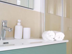 Koupelna v ubytování Maison 161