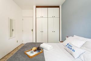 Postel nebo postele na pokoji v ubytování Cantinho Tranquilo na Lagoa da Conceição