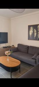 Posezení v ubytování Villa Vauclin