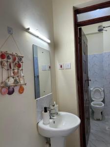 Koupelna v ubytování Kamakis spaces + 17 fotografií