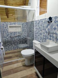 Ένα μπάνιο στο Pousada Recanto da Lagoa