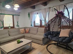 Posezení v ubytování Wellness Chata Tatry