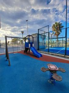 a playground with a slide at kalma in Moncófar +37 photos