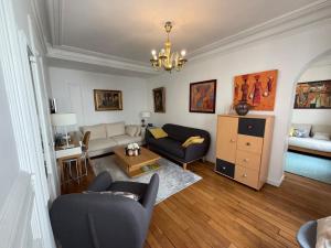 Χώρος καθιστικού στο Yzy-Loc Paris Champs Élysées Porte Maillot