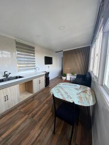 Kuchyň nebo kuchyňský kout v ubytování Cabañas Martina