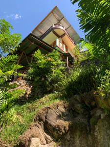 Zahrada ubytování Hostal Xeabaj La Cascada