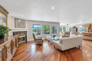 Posezení v ubytování Over The River