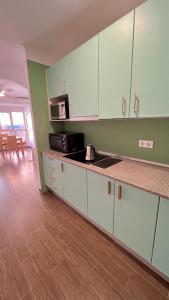 Η κουζίνα ή μικρή κουζίνα στο Terraza del Mar Torrevieja