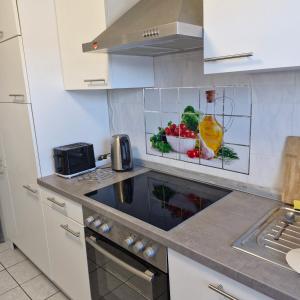 Η κουζίνα ή μικρή κουζίνα στο Esquina