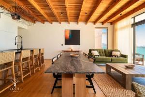 Posezení v ubytování Penthouse Punta Península Bahía de Kino