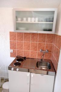 Una cocina o cocineta en Apartments and rooms with parking space Barbat, Rab - 4862