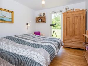 Ένα ή περισσότερα κρεβάτια σε δωμάτιο στο 5 star holiday home in Engesvang