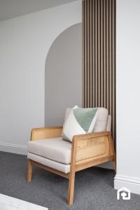 Posezení v ubytování The Lampton - Modern - Gibside - Smart Tv - Wifi