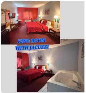 Postel nebo postele na pokoji v ubytování Astoria inn