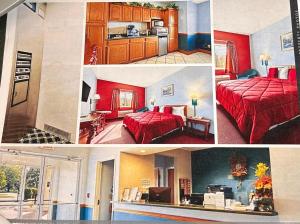 Kuchyň nebo kuchyňský kout v ubytování Astoria inn