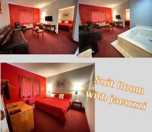 Postel nebo postele na pokoji v ubytování Astoria inn