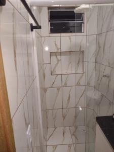 Koupelna v ubytování Residência dos Valentes