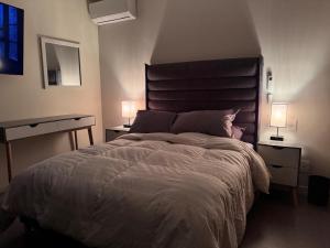 Ένα ή περισσότερα κρεβάτια σε δωμάτιο στο Centro Zapopan