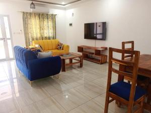 Un televizor și/sau centru de divertisment la Colibri