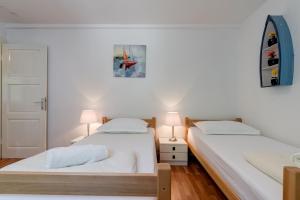 Posteľ alebo postele v izbe v ubytovaní Apartments Odrina