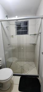 Koupelna v ubytování Aconchego da Kelen + 11 fotografií