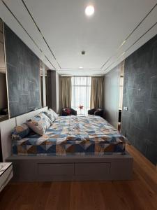 Ένα ή περισσότερα κρεβάτια σε δωμάτιο στο 1 Bedroom, suitable for 3 people