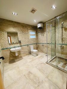 Ένα μπάνιο στο فندق ديزرت روز -Desert Rose Hotel