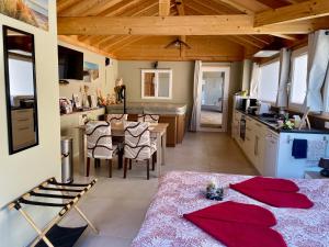 Köök või kööginurk majutusasutuses Studio Au Cosy Spa +5 fotot