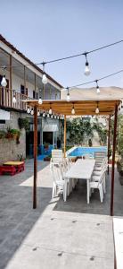 Balkón nebo terasa v ubytování Villa Alfonso - Casa playa con piscina temperada