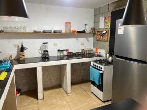 Kuchyň nebo kuchyňský kout v ubytování Villa Alfonso - Casa playa con piscina temperada