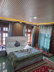 Postel nebo postele na pokoji v ubytování Shashni Homestay, Phugtal