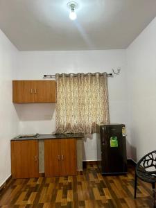 Η κουζίνα ή μικρή κουζίνα στο Hotel Morning inn