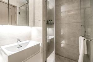 Phòng tắm tại 安佳高空公寓式酒店 Chengdu Anjia High Altitude Hotel +38 ảnh