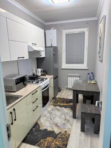 Kuchyň nebo kuchyňský kout v ubytování Assalom sohil