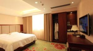 TV a/nebo společenská místnost v ubytování Gui Feng Hotel