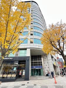 Bygningen som lejligheden ligger i