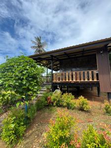 Zahrada ubytování Baan Rattana