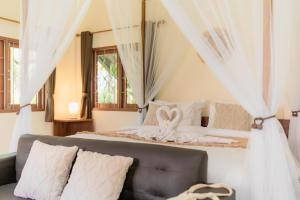 Χώρος καθιστικού στο Green Garden House