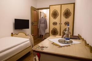 TV a/nebo společenská místnost v ubytování Gasthof Alter Wirt