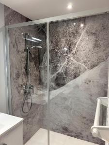 Koupelna v ubytování Le scandinave + 6 fotografií