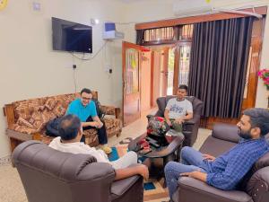 Istumisnurk majutusasutuses Premium 3BHK for Families & Groups, Ramnagri More