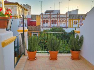 Balkon lub taras w obiekcie Hotel Boutique Elvira Plaza