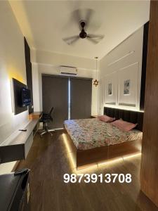 TV a/nebo společenská místnost v ubytování Heavenly stays