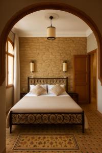 Postel nebo postele na pokoji v ubytování Villa Douira avec piscine, proche d'Essaouira